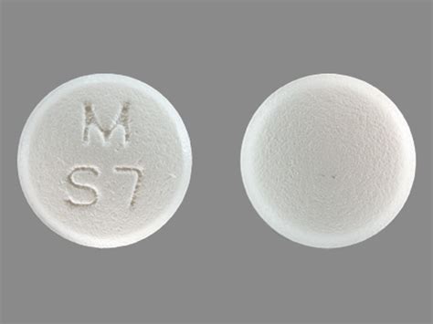 M S7 Pill Whiteround8mm Pill Identifier