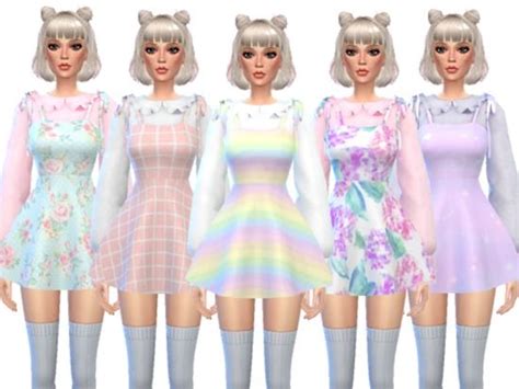 10 Super Cute Dresses Found In Tsr Category Sims 4