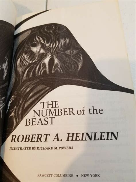 Number Of The Beast By Robert A Heinlein Trade Pb Illustrated 1st