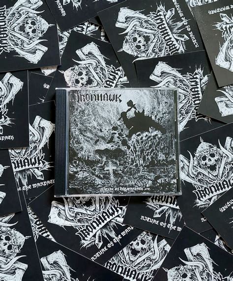 Ironhawk Ritual Of The Warpath LP CD Australischer Black Speed