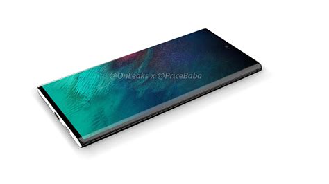Samsung Galaxy Note 10 Pro Renders Show 4 Cameras And No Headphone Jack