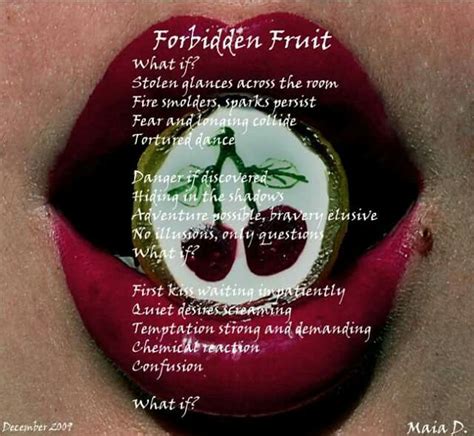 Forbidden Fruit Written By Me Forbidden Fruit Fruit Writing