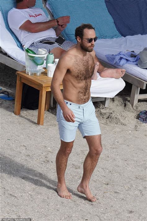 Pippa Carol And James Middleton Enjoy The Beach At St Barts Daily