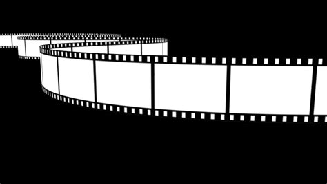 A Film Strip Is Shown In The Dark With Light Coming From Its Sides