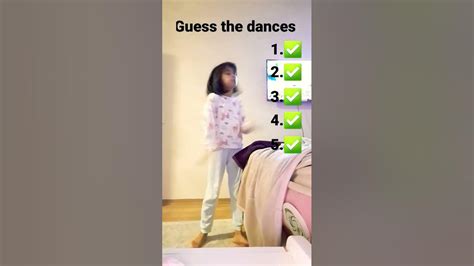 Guess The Dances Youtube