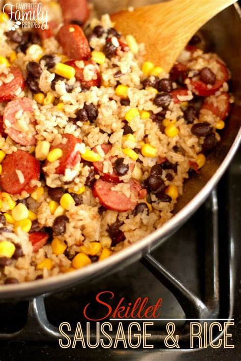 5.0 out of 5 starsdinner and a movie. Skillet Sausage and Rice | Favorite Family Recipes