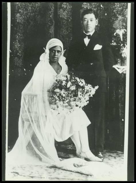 Asian And Black Couples — A Photo Of A Japanese Man Marrying A Black American History