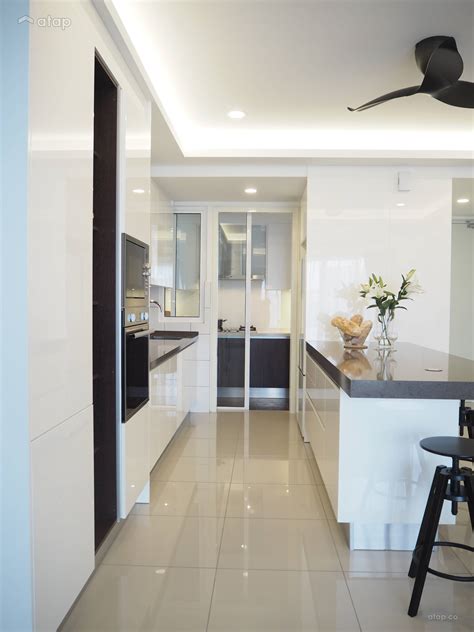 Minimalistic Modern Kitchen Condominium Design Ideas And Photos Malaysia