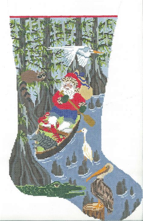 Jude designs | designer, fabricator and teacher of metal and beaded art jewelry. Jude Designs Cajun Critters Stocking - New Orleans Cajun Store
