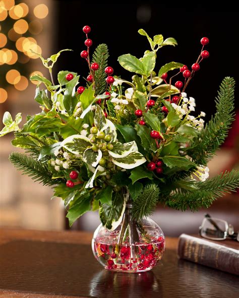 15 Flower Arrangement Ideas For Christmas Inspired Luv