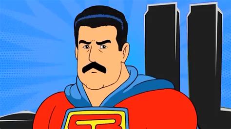 Cartoon Shows Maduro As A Superhero Fighting The Empire Video The