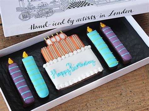 Birthday Biscuit Box From Biscuiteers