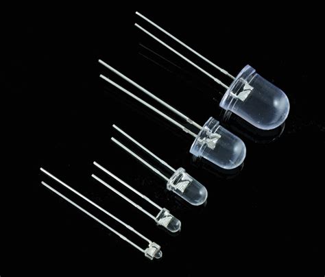 Ultra Bright 18mm 3mm 5mm 8mm 10mm Led Diodes Clear Lens Constant