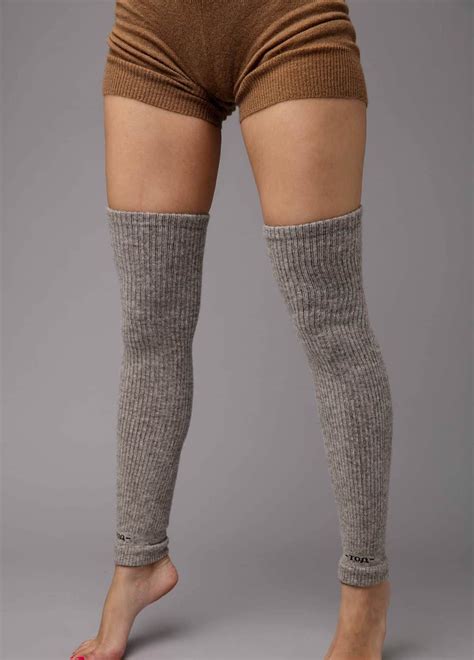Leg Warmers Composed Of 70 Sheep Wool 30 Viscose High Quality