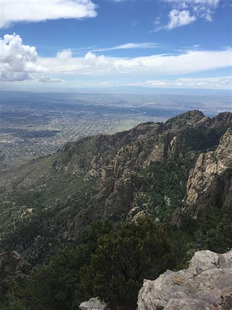 Top Of Sandia Mountainnm Usdefinitely A Strenuous Hike But Worth