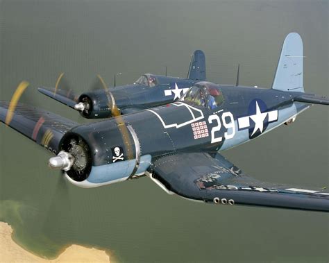 Corsair Flight Wwii Fighter Planes Wwii Aircraft Wwii Airplane