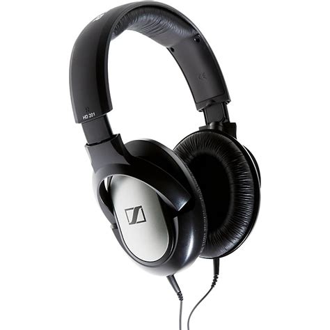 Best noise cancelling headphone of 2021. Sennheiser HD 201 Pro Closed Back Headphones | Music123