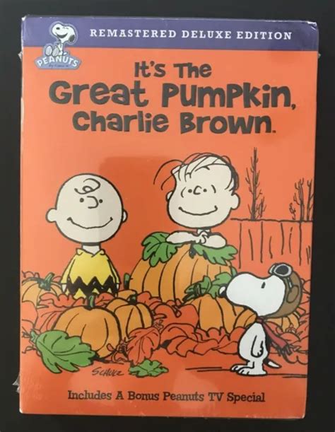 Its The Great Pumpkin Charlie Brown Remastered Deluxe Edition Dvd New