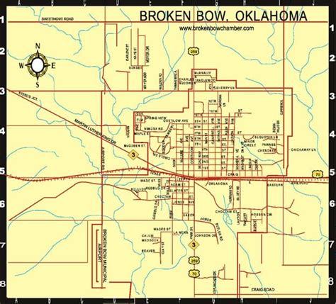 Oklahoma Information Broken Bow Maps Broken Bow Cabin Lodging