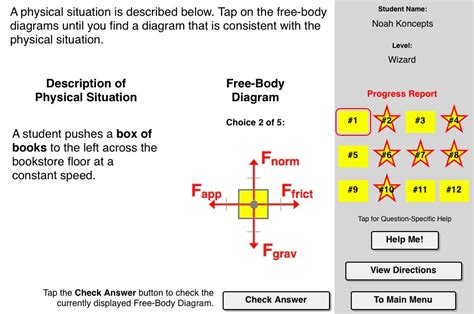 Free Body Diagram Physics Classroom Makeubynurul