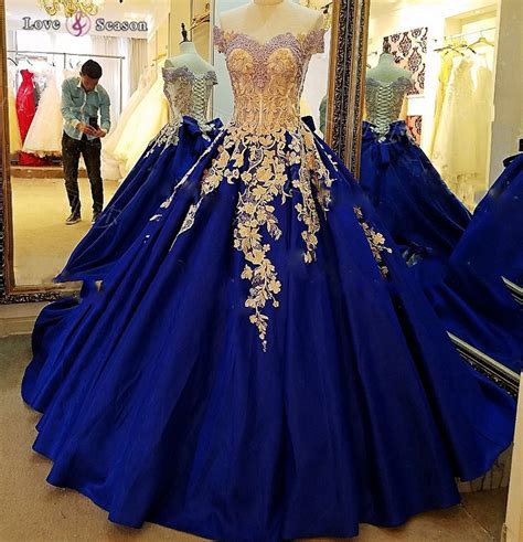 venta al por mayor vestidos de novia de color azul rey compre online los mejores vestidos de