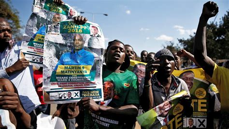 Zimbabwe Election Victory For Zanu Pf Amid Vote Rigging Claims The Times