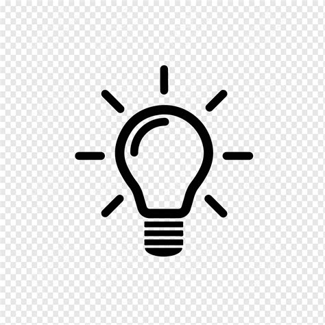 Light Bulb Idea Silhouette