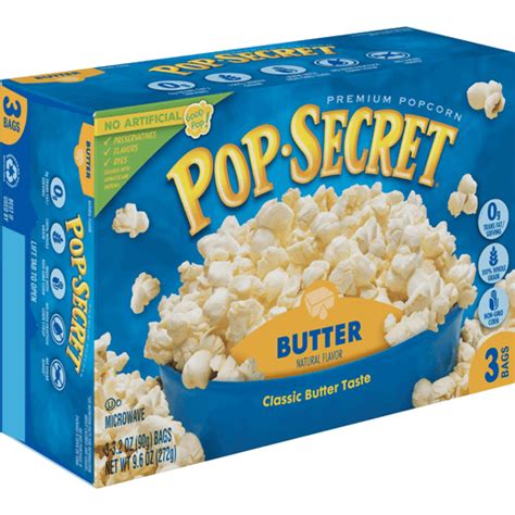 Pop Secret® Butter Popcorn 3 32 Oz Bags Unpopped Yoders Country