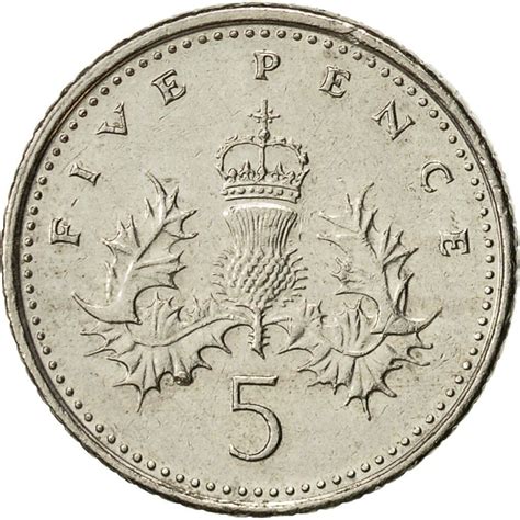 Five Pence 2005 Coin From United Kingdom Online Coin Club