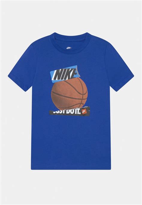Nike Sportswear Tee Basketball Print T Shirt Game Royalroyal Blue