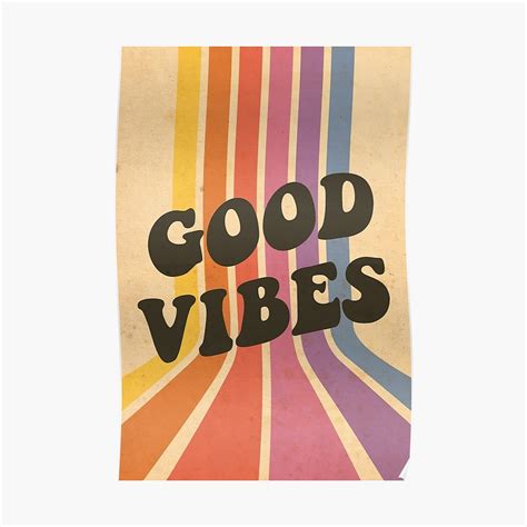 Good Vibes Poster By Emma Lou Graphics Good Vibes Canvas Print