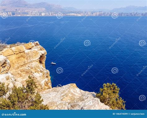 View From The Island Of Benidorm Spain Image Of The View From Above