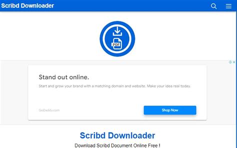 Scribd Downloader 6 Situs Untuk Download File Scribd