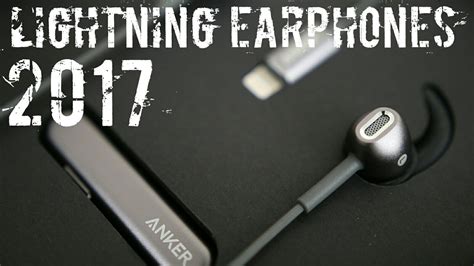 Anker Soundbuds Digital Ie10 Lightning Earphones Youtube
