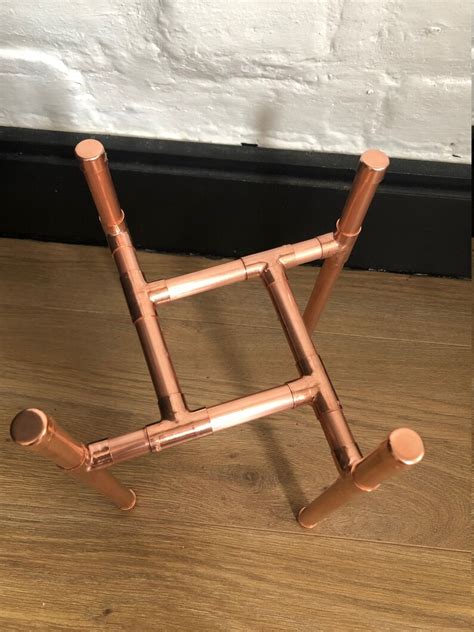 Copper Pipe Plant Stand Etsy