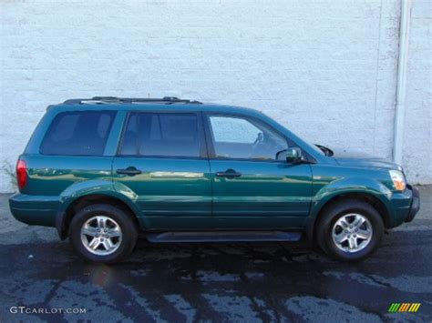 Evergreen Pearl 2003 Honda Pilot Ex L 4wd Exterior Photo 97569964