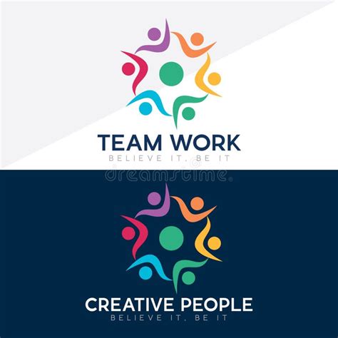 Friendship Unity People Care Logo Creative People Logo Teamwork