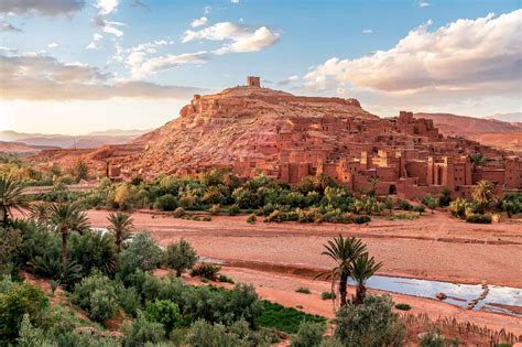 Ksar d Aït Ben Haddou dans la province de Ouarzazate un site inscrit sur la liste du patrimoine