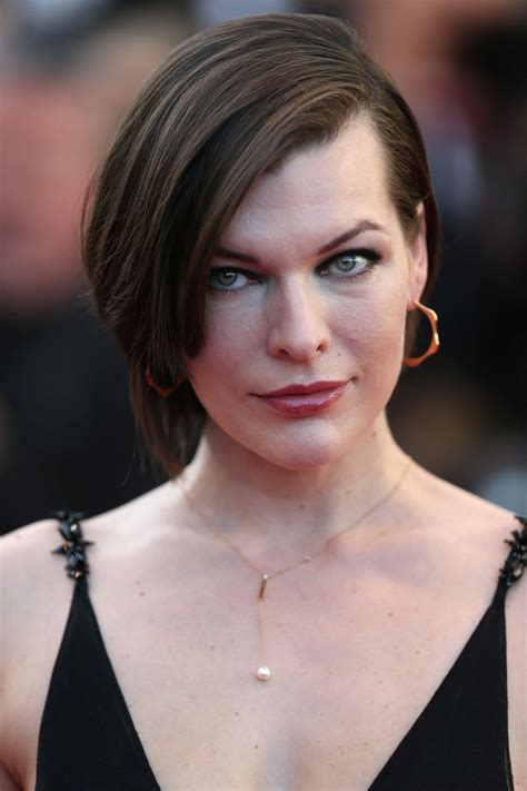 Milla Jovovich The Last Face Premeire At 69 Cannes Film Festival In