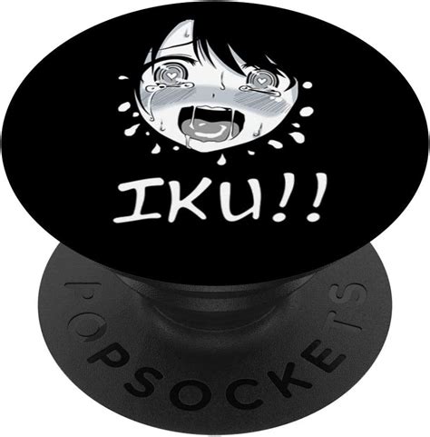 ahegao face anime manga hentai iku popsockets popgrip swappable grip for phones
