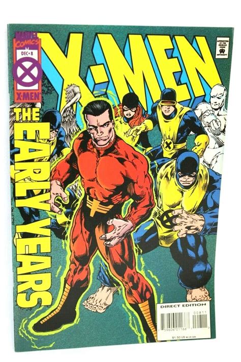 X Men Early Years 8 Unus The Untouchable 1994 Comic Marvel Comics F F