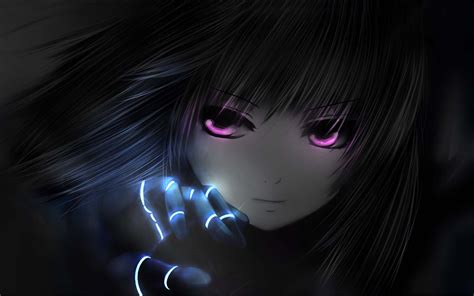 A collection of the top 49 dark anime wallpapers and backgrounds available for download for free. Girl Face At Dark | HD Anime Wallpapers for Mobile and Desktop