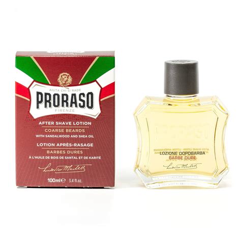 Proraso Red After Shave Lotion With Sandalwood And Shea Butter