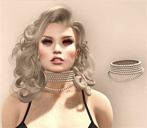 Second Life Marketplace Junejewels Pearl Necklace 7x Full Perm