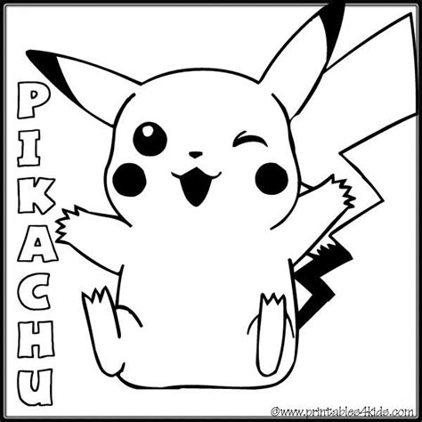 Pikachu Birthday Coloring Pages Tripafethna