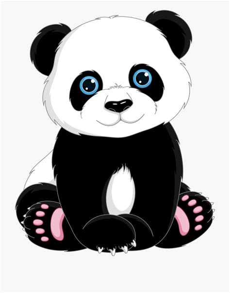 Clipart Panda Cartoon Clip Art Library Riset
