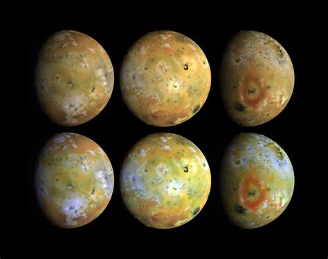Apod October 3 1996 Three Views Of Jupiters Io