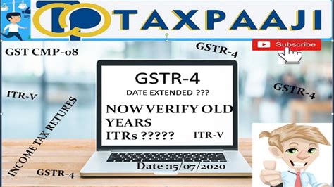 Income tax calculation for salaried individual 2019 (hindi). DUE DATE EXTENDED FOR FILING GSTR-4 FOR FY 2019-20?INCOME ...