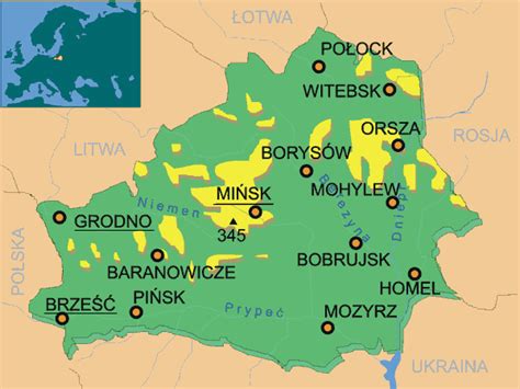 Bankomaty, noclegi, utrudnienia na drodze, mapa na stronę www. Lasy Państwowe na Białorusi zostaną poddane certyfikacji ...