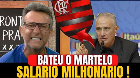 Acabou A Novela Vazou Tudo Tite N O Resistiu Proposta Do Flamengo